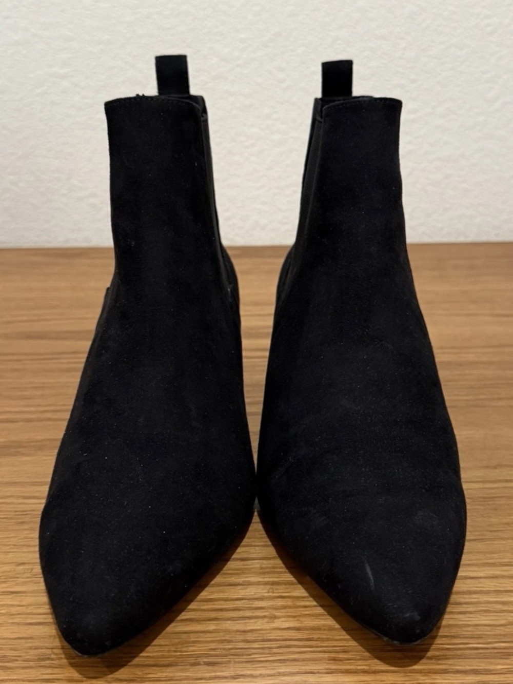 Faux suede H&M booties